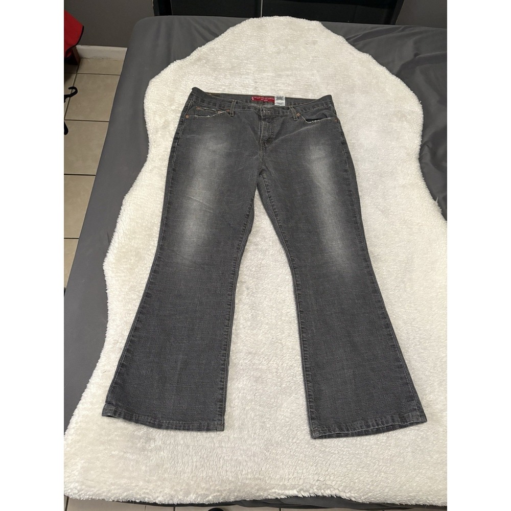 Levis 515 Jeans Womens Medium Gray Nouveau Boot Cut Low Rise 14 Petite Made‎ USA